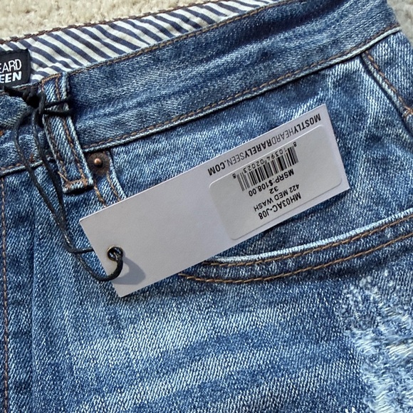 Mostly heard rarely seen | jeans | 32 NWT - Picture 7 of 7
